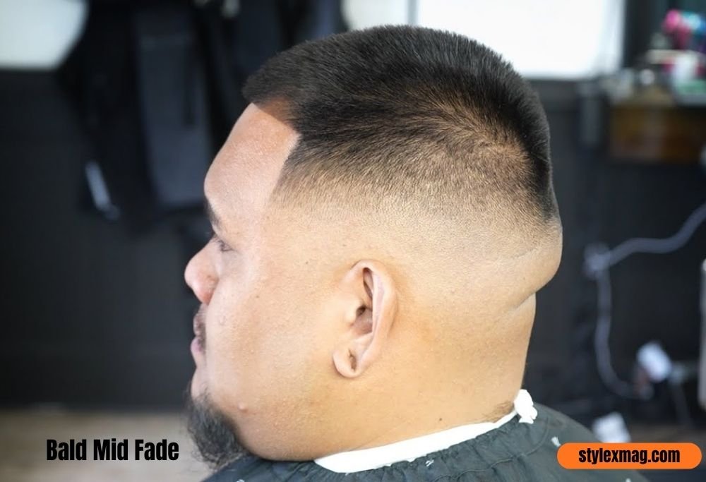40 Best Mid Fade Haircuts for Men: Styles, Types & Ideas for 2026 9 Bald Mid Fade
