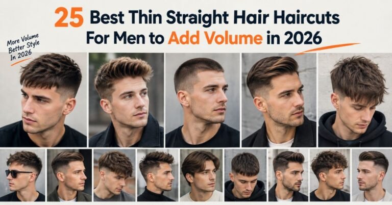 Best Thin Straight Hair Haircuts For Men