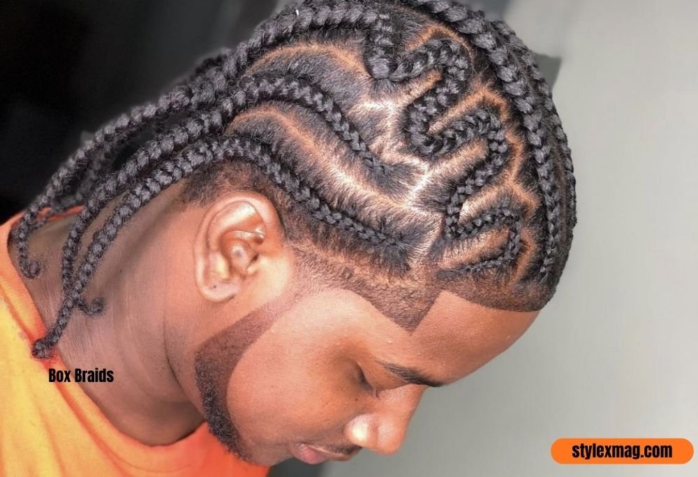 Long Hairstyles for Men: 35 Best Styles for Every Hair Type 10 Box Braids