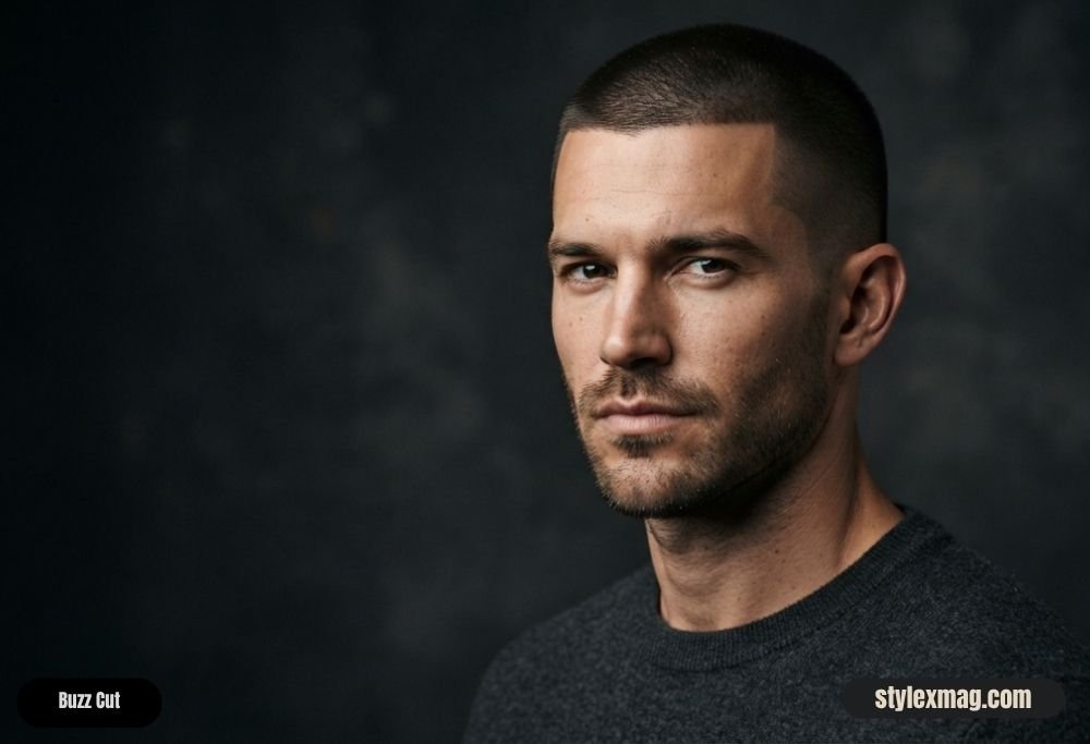 30 Best Square Face Shape Haircuts for Men: Stylish 2026 Looks 4 Buzz Cut