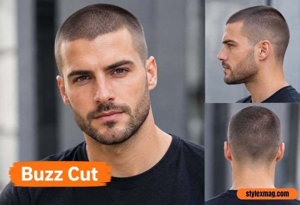 27 Best Haircuts for Balding Men to Look Fuller in 2026 2 Buzz Cut
