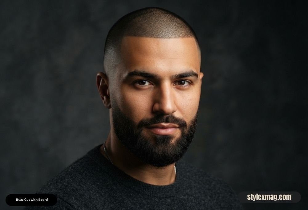 Buzz Cut with Beard