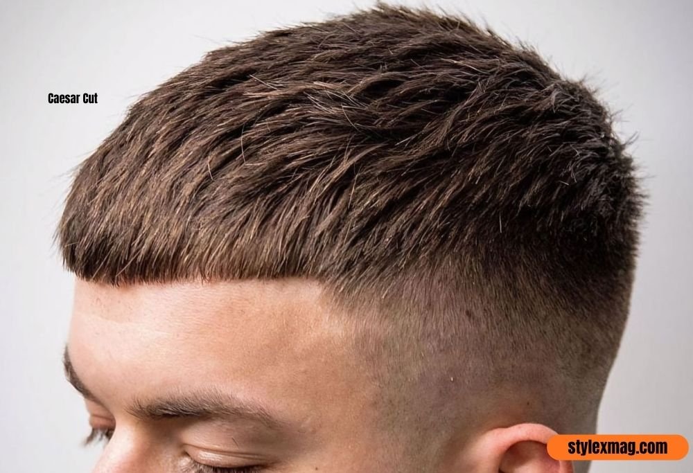 25 Best Thin Straight Hair Haircuts For Men to Add Volume in 2026 6 Caesar Cut