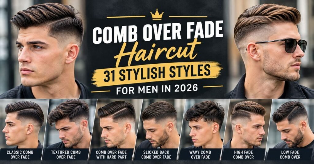 Comb Over Fade Haircut