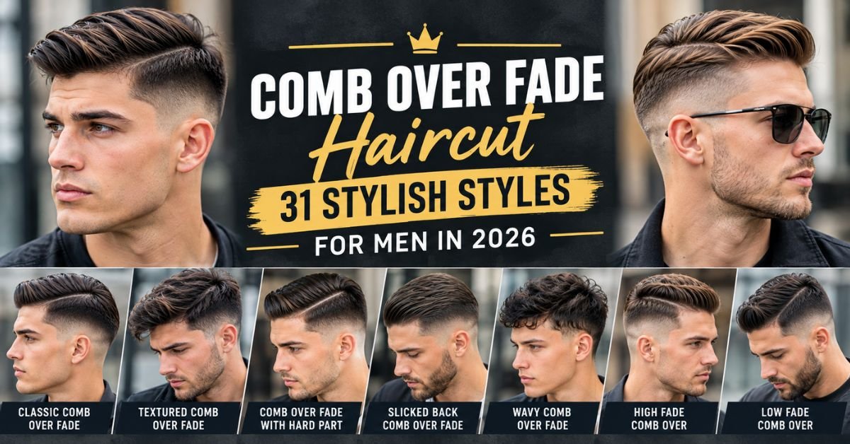 Comb Over Fade Haircut