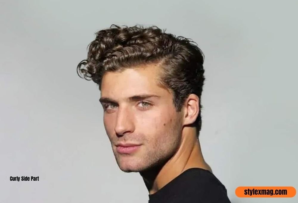 Curly Side Part