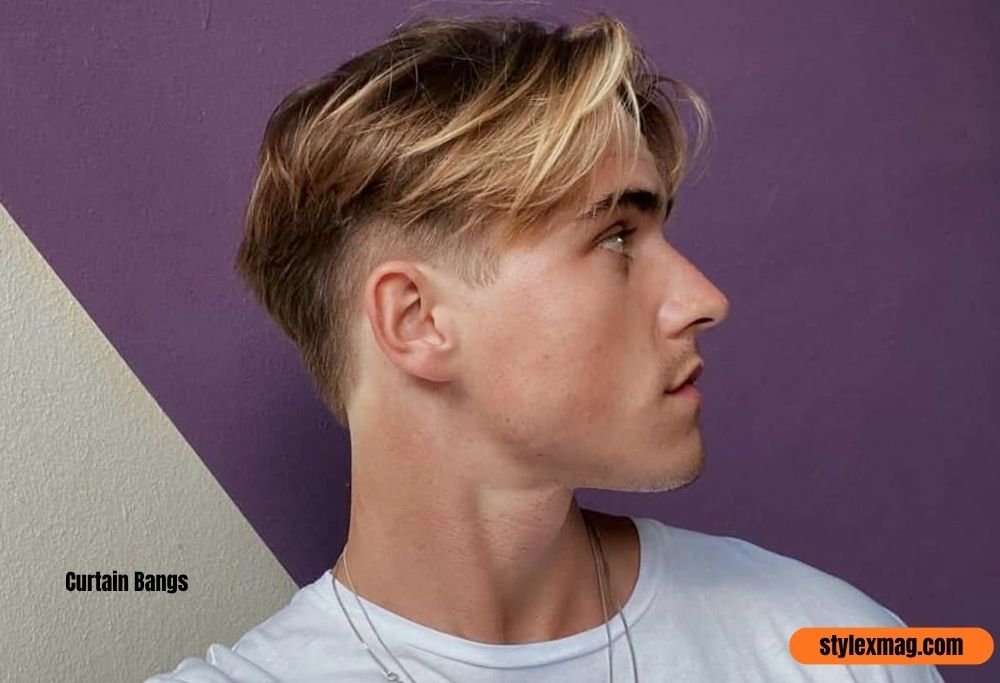 Long Hairstyles for Men: 35 Best Styles for Every Hair Type 21 Curtain Bangs
