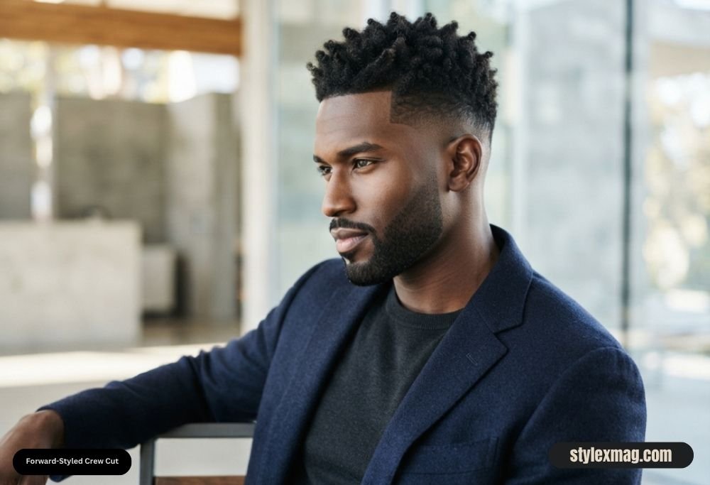 Forward-Styled Crew Cut