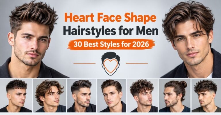 Heart Face Shape Hairstyles for Men