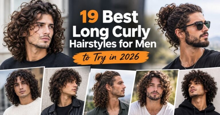 Long Curly Hairstyles for Men