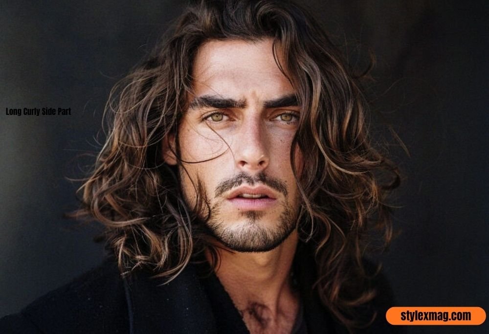 19 Best Long Curly Hairstyles for Men to Try in 2026 20 Long Curly Side Part