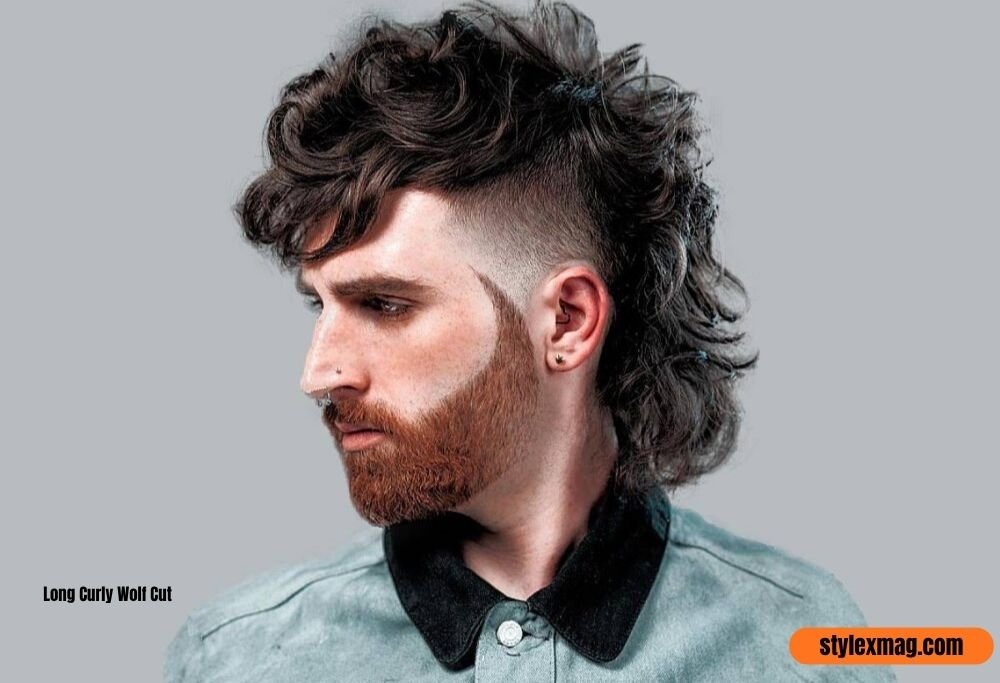 19 Best Long Curly Hairstyles for Men to Try in 2026 4 Long Curly Wolf Cut