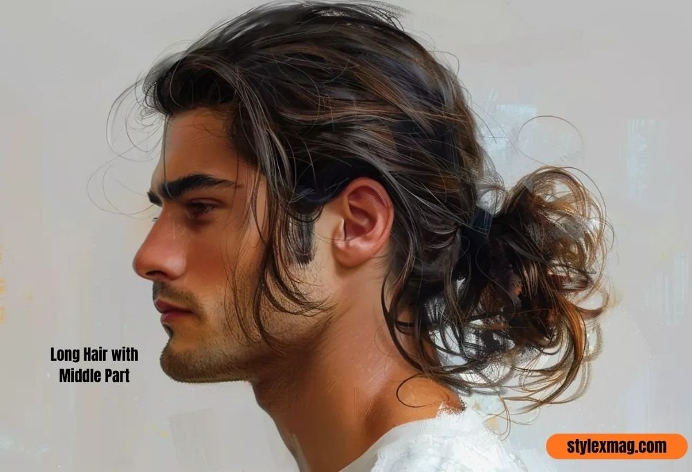 Long Hairstyles for Men: 35 Best Styles for Every Hair Type 16 Long Hair with Middle Part
