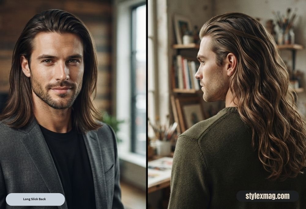 Long Slick Back