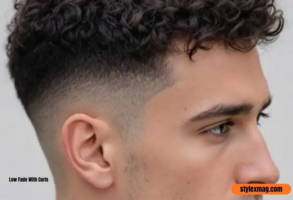 Low Fade With Curls