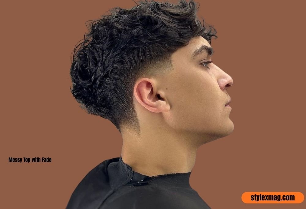 Messy Top with Fade
