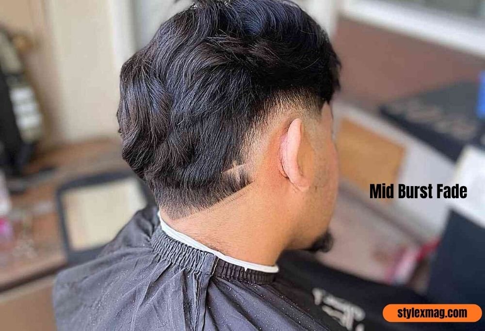 40 Best Mid Fade Haircuts for Men: Styles, Types & Ideas for 2026 7 Mid Burst Fade
