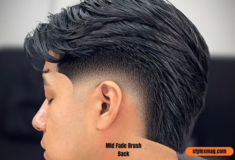 40 Best Mid Fade Haircuts for Men: Styles, Types & Ideas for 2026 25 Mid Fade Brush Back