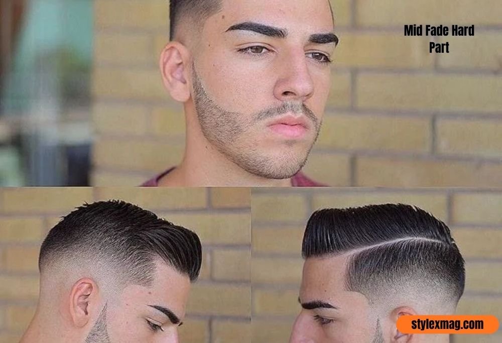 40 Best Mid Fade Haircuts for Men: Styles, Types & Ideas for 2026 26 Mid Fade Hard Part