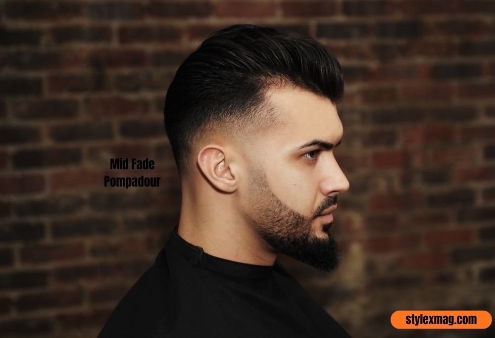 40 Best Mid Fade Haircuts for Men: Styles, Types & Ideas for 2026 20 Mid Fade Pompadour