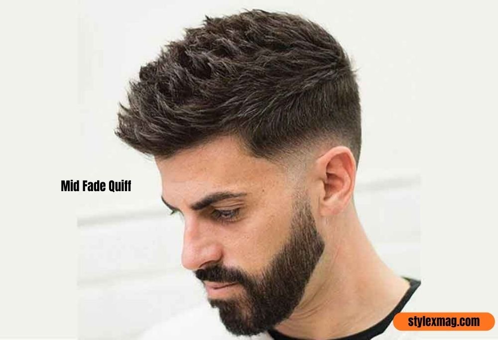 40 Best Mid Fade Haircuts for Men: Styles, Types & Ideas for 2026 21 Mid Fade Quiff