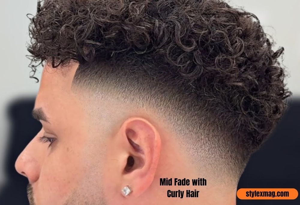 40 Best Mid Fade Haircuts for Men: Styles, Types & Ideas for 2026 11 Mid Fade with Curly Hair