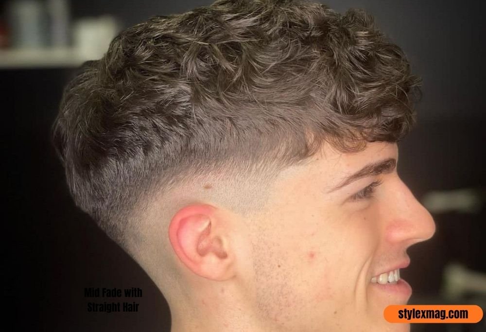 40 Best Mid Fade Haircuts for Men: Styles, Types & Ideas for 2026 13 Mid Fade with Straight Hair