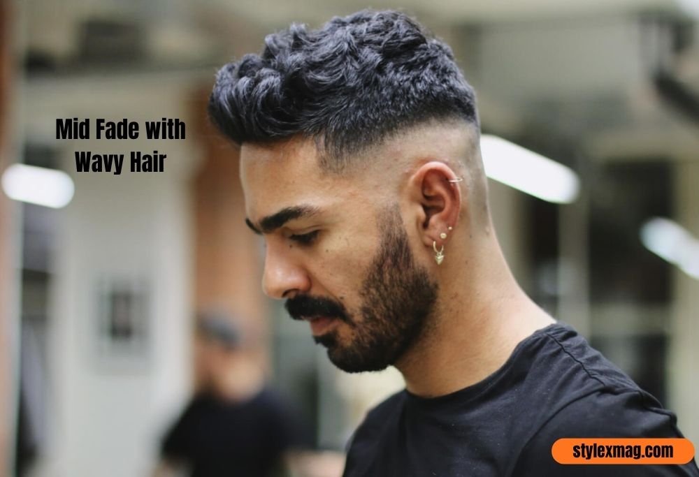 40 Best Mid Fade Haircuts for Men: Styles, Types & Ideas for 2026 12 Mid Fade with Wavy Hair