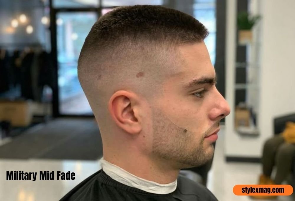 40 Best Mid Fade Haircuts for Men: Styles, Types & Ideas for 2026 10 Military Mid Fade