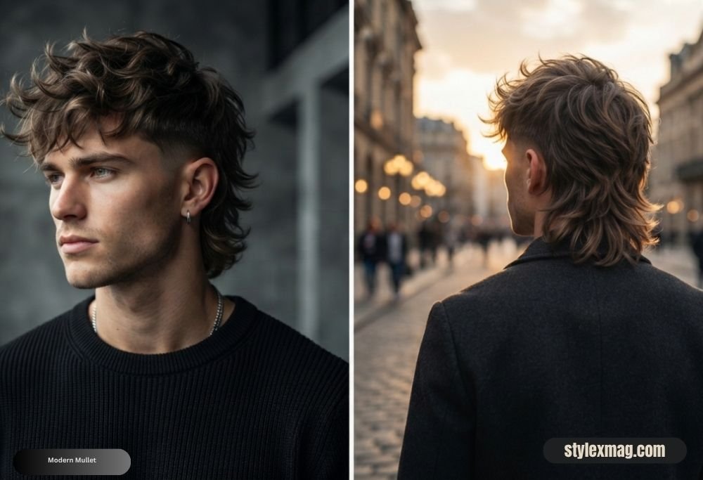 Heart Face Shape Hairstyles for Men 30 Best Styles for 2026 20 Modern Mullet