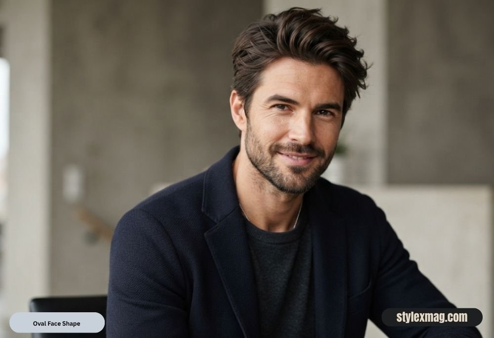 Face Shape Haircuts For Men: 35 Best Styles for Every Face Shape 2 Oval Face Shape