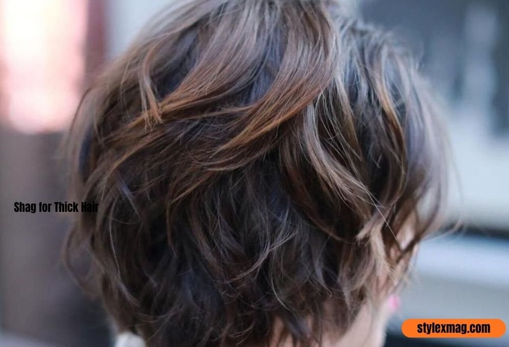 Shag for Thick Hair