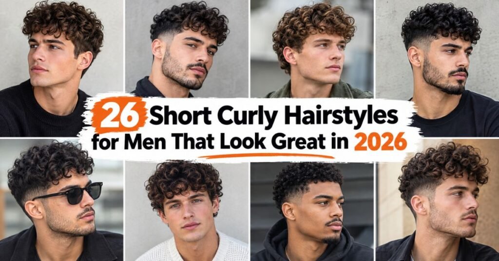Short Curly Hairstyles for Men