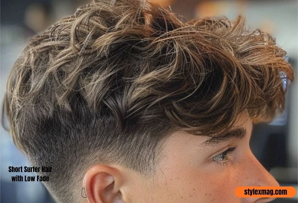 30 Best Surfer Haircut Men Styles for a Cool Beach Look in 2026 9 Short Surfer Hair with Low Fade