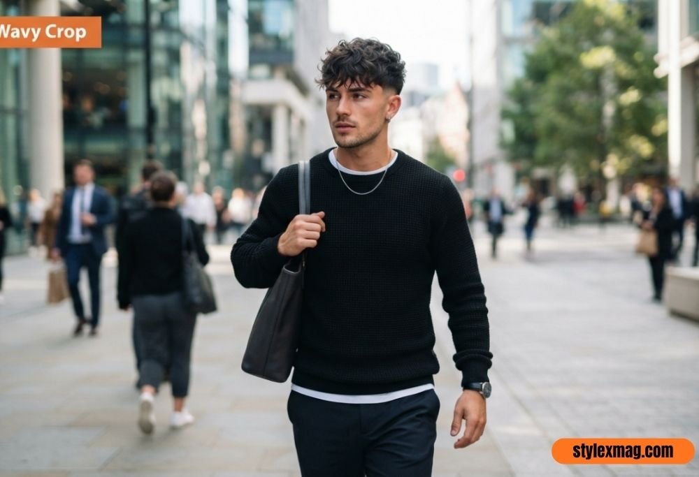 27 Best Haircuts for Balding Men to Look Fuller in 2026 26 Short Wavy Crop