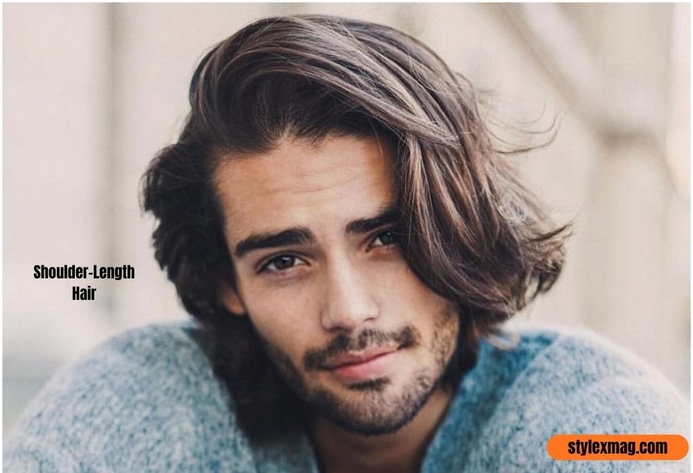Long Hairstyles for Men: 35 Best Styles for Every Hair Type 3 Shoulder-Length Hair