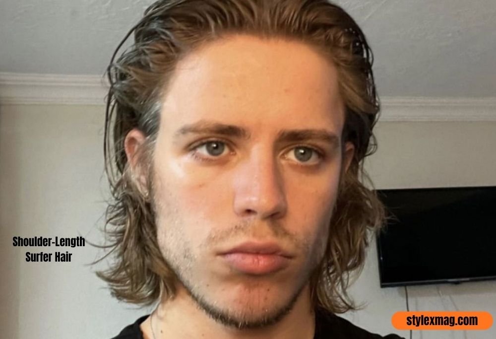 30 Best Surfer Haircut Men Styles for a Cool Beach Look in 2026 15 Shoulder-Length Surfer Hair