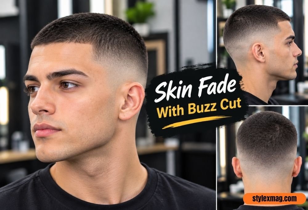 27 Best Haircuts for Balding Men to Look Fuller in 2026 20 Skin Fade With Buzz Cut