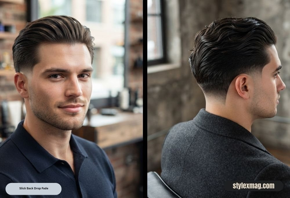 Slick Back Drop Fade