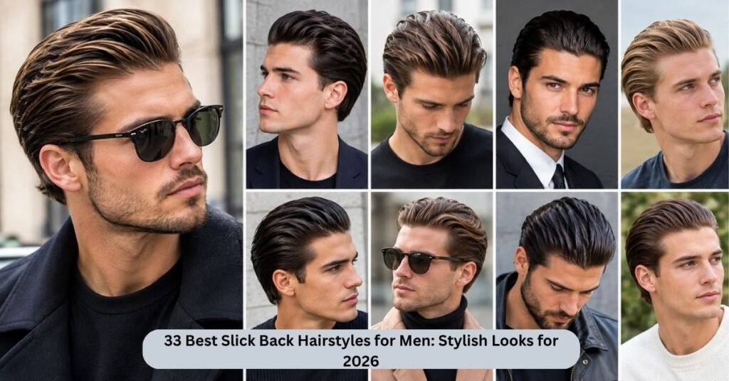 Slick Back Hairstyles for Men