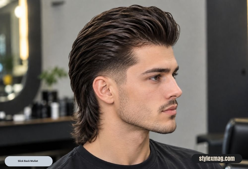 Slick Back Mullet