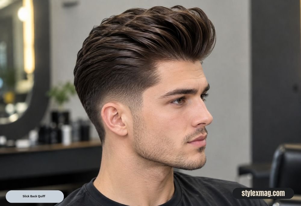 Slick Back Quiff