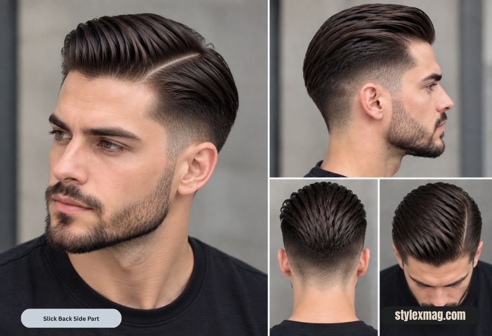How To Style Slick Back Haircut: Easy Steps for a Perfect Look 7 Slick Back Side Part