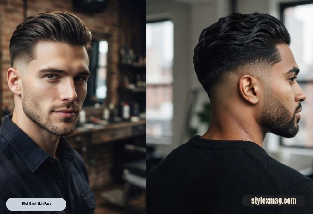 Slick Back Skin Fade