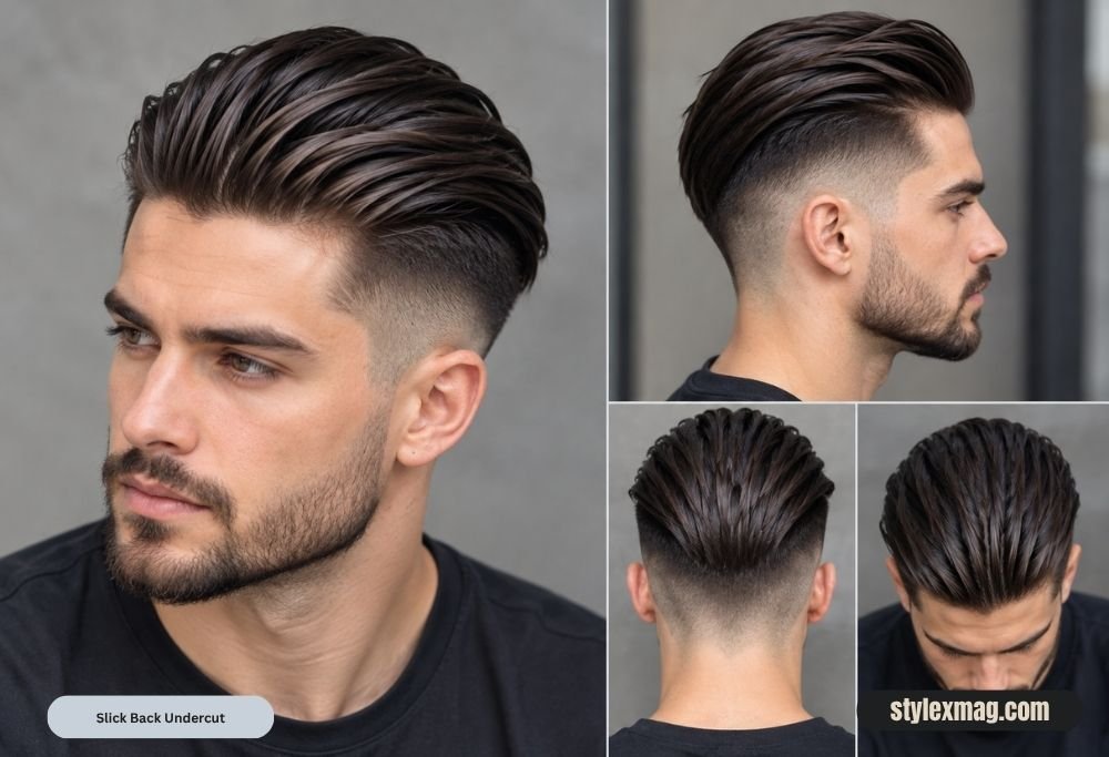 How To Style Slick Back Haircut: Easy Steps for a Perfect Look 4 Slick Back Undercut