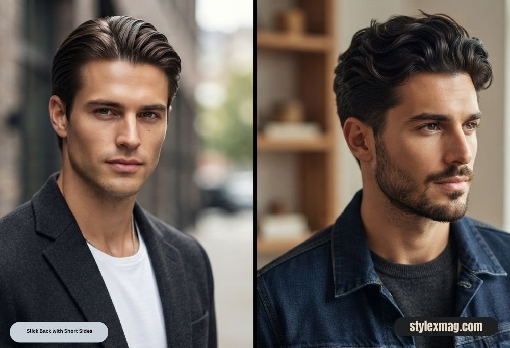 Slick Back with Short Sides
