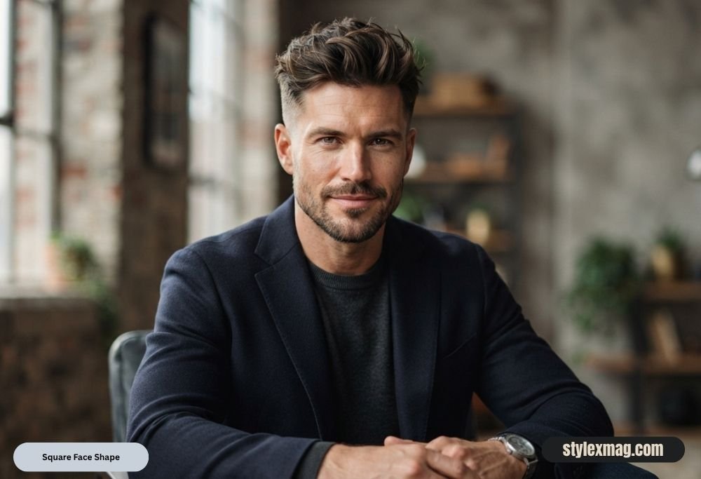 Face Shape Haircuts For Men: 35 Best Styles for Every Face Shape 4 Square Face Shape