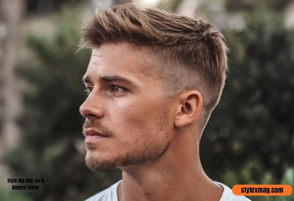 How to Get a Middle Part Haircut: 7 Easy Steps for the Perfect Look 5 Style the Hair for a Natural Finish