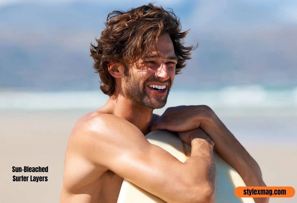 30 Best Surfer Haircut Men Styles for a Cool Beach Look in 2026 10 Sun-Bleached Surfer Layers
