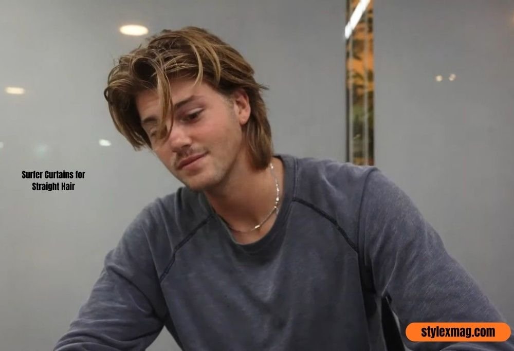 30 Best Surfer Haircut Men Styles for a Cool Beach Look in 2026 27 Surfer Curtains for Straight Hair